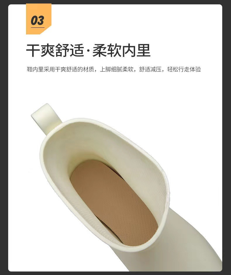 Foreign Trade Rain Boots Men's and Women's High Platform Fashion Non-Slip Rain Boots Outdoor Wear-Resistant Waterproof Rain Boots Non-Slip Kitchen Rubber Shoes Foreign Trade Rain Boots Men's and Women's High Platform Fashion Non-Slip Rain Boots Outdoor Wear-Resistant Waterproof Rain Boots Non-Slip Kitchen Rubber Shoes