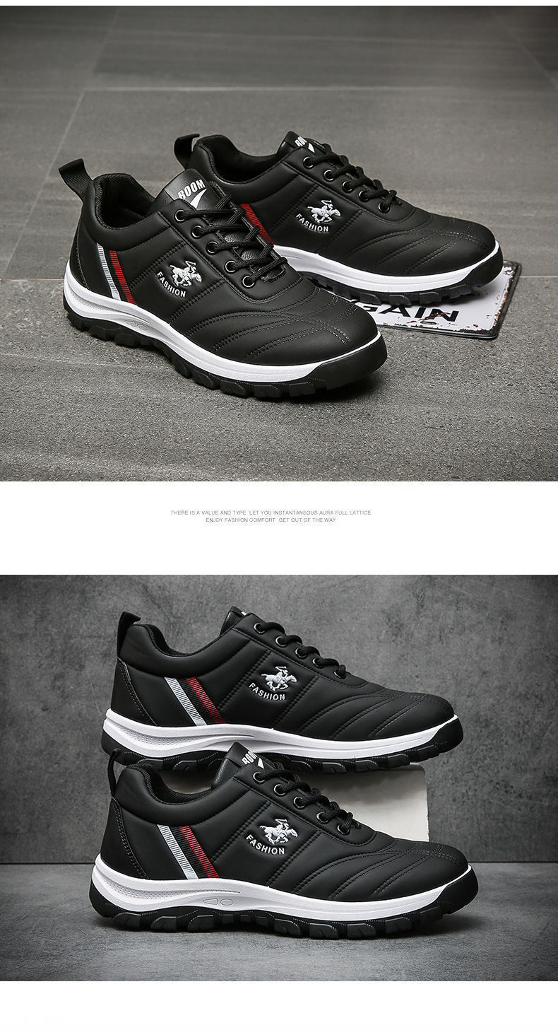 2021 New Autumn Leather Soft Bottom Non-Slip Korean Style Fashionable Casual Sneakers Cotton-Padded Shoes with Velvet Leather Shoes Men's Shoes 2021 New Autumn Leather Soft Bottom Non-Slip Korean Style Fashionable Casual Sneakers Cotton-Padded Shoes with Velvet Leather Shoes Men's Shoes
