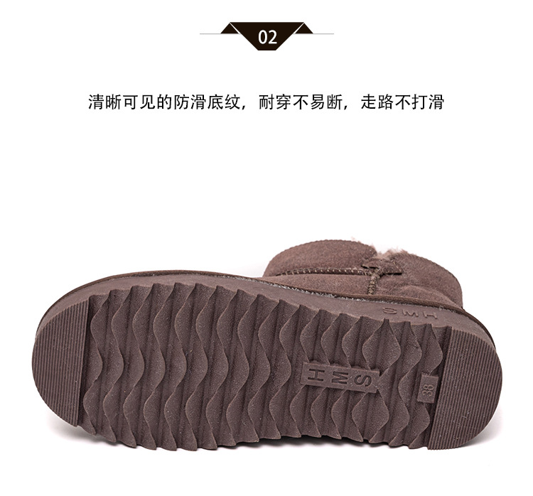 Women's Cotton-Padded Shoes Cross-Border Winter New Korean Style Daily Casual Platform UGG Fleece Lined Padded Warm Keeping Snow Boots for Women Women's Cotton-Padded Shoes Cross-Border Winter New Korean Style Daily Casual Platform UGG Fleece Lined Padded Warm Keeping Snow Boots for Women