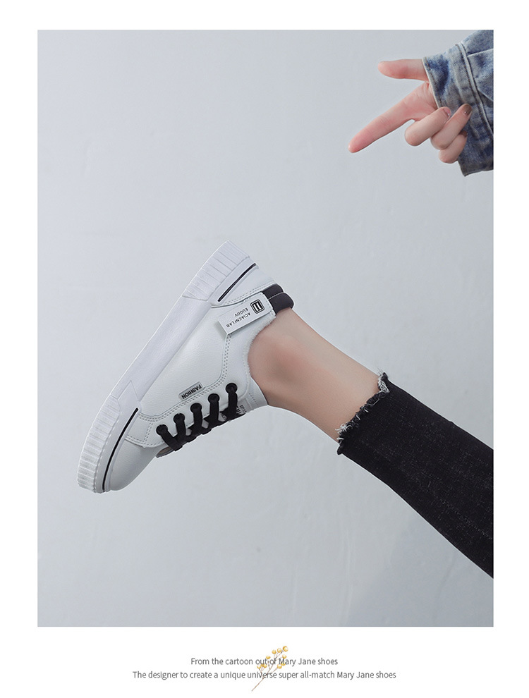 White shoes for girls the new winter 2019 warm shoes for girls with extra fleece cotton-padded shoes for Korean students White shoes for girls the new winter 2019 warm shoes for girls with extra fleece cotton-padded shoes for Korean students