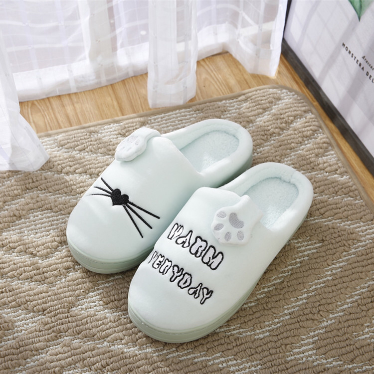 Winter Korean Men's and Women's Cat's Paw Cartoon Cute Non-Slip Indoor Home Cotton Shoes Outdoor Wear Insulated Cotton-Padded Shoes Foreign Trade Winter Korean Men's and Women's Cat's Paw Cartoon Cute Non-Slip Indoor Home Cotton Shoes Outdoor Wear Insulated Cotton-Padded Shoes Foreign Trade