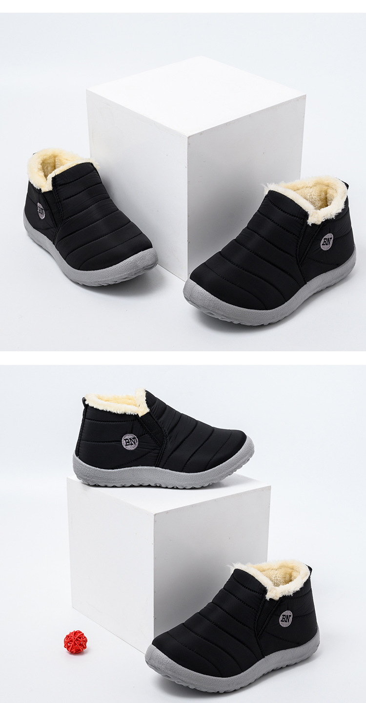 Cross-Border Foreign Trade Snow Boots Women's Winter Warm with Velvet Short Boots Cotton-Padded Shoes Thickened Flat New Women's Shoes Waterproof Non-Slip Cross-Border Foreign Trade Snow Boots Women's Winter Warm with Velvet Short Boots Cotton-Padded Shoes Thickened Flat New Women's Shoes Waterproof Non-Slip