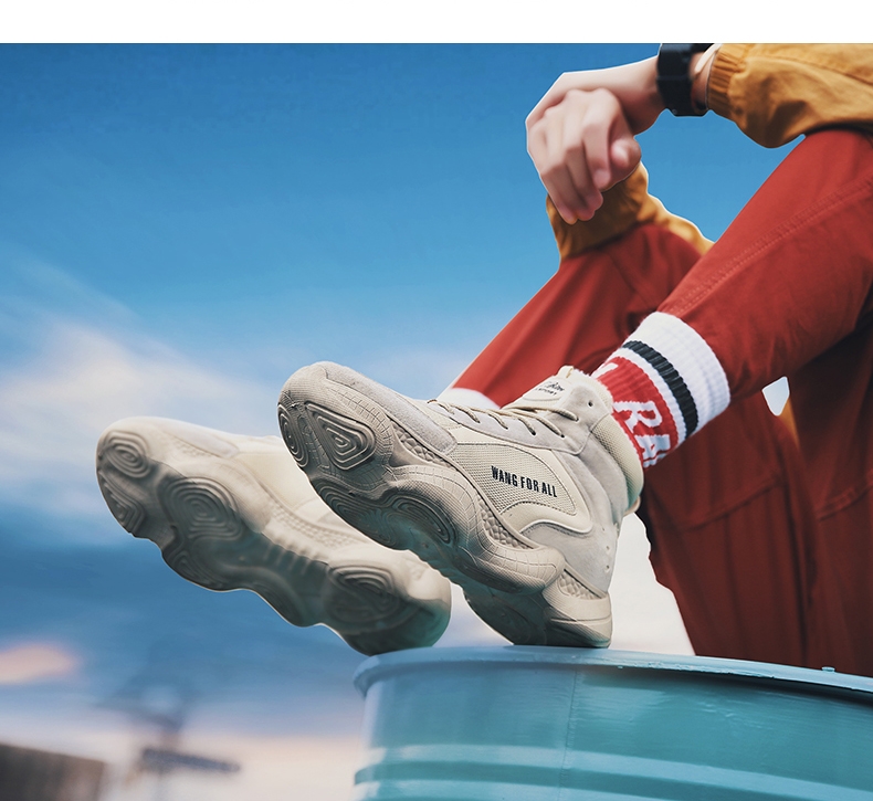 Winter cotton-padded shoes with velvety men's shoes high top shoes sneakers men's shoes tide shoes coconut Winter cotton-padded shoes with velvety men's shoes high top shoes sneakers men's shoes tide shoes coconut