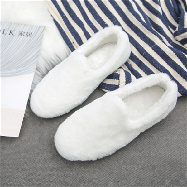 Cotton-padded shoes web celebrity wool shoes for women to wear winter doudou shoes with fleece Korean version winter one
