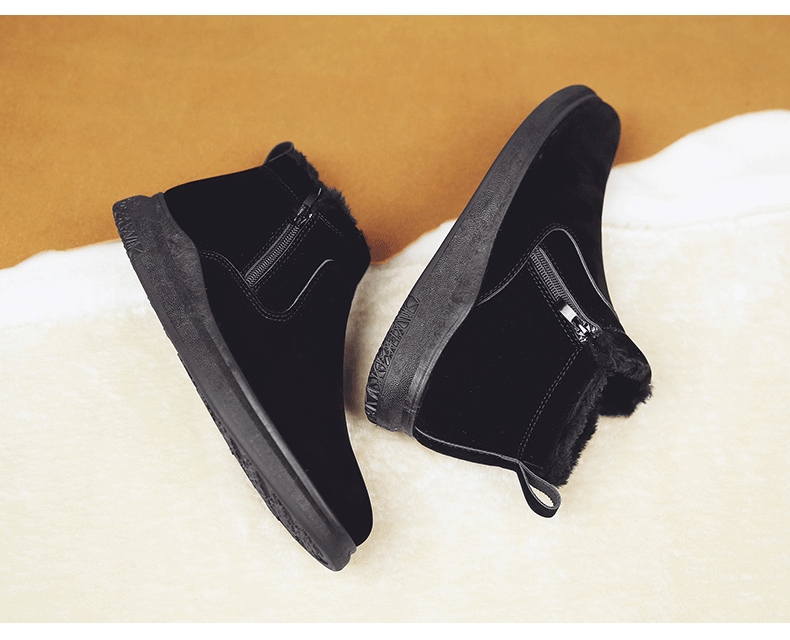 Winter cotton-padded shoes add velvet shoes for men high upper shoes board shoes sneakers for men fashionable shoes Winter cotton-padded shoes add velvet shoes for men high upper shoes board shoes sneakers for men fashionable shoes