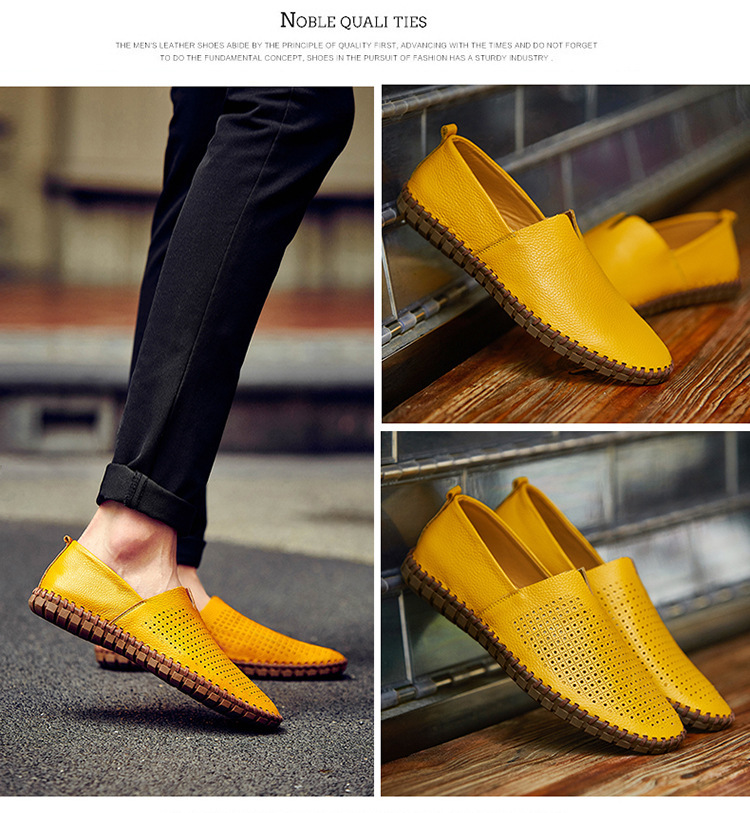Men's Leather Shoes Breathable 2020 New Casual Shoes Men's Autumn Flat Heel Solid Color Men's Shoes Cross-Border Men's Peas Shoes Men Men's Leather Shoes Breathable 2020 New Casual Shoes Men's Autumn Flat Heel Solid Color Men's Shoes Cross-Border Men's Peas Shoes Men