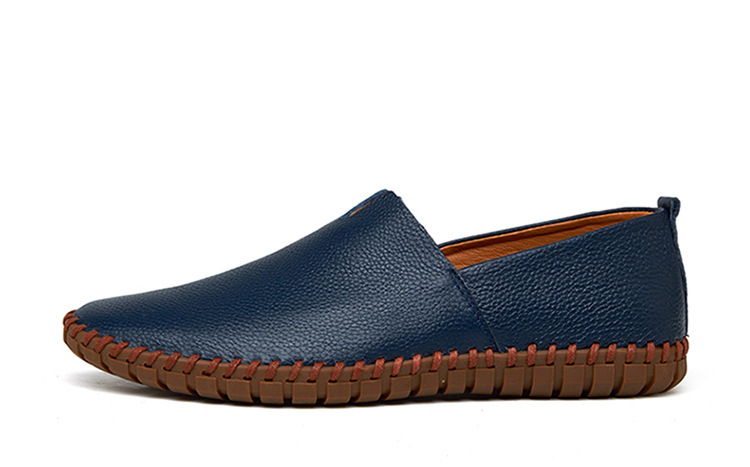 Men's Leather Shoes Breathable 2020 New Casual Shoes Men's Autumn Flat Heel Solid Color Men's Shoes Cross-Border Men's Peas Shoes Men Men's Leather Shoes Breathable 2020 New Casual Shoes Men's Autumn Flat Heel Solid Color Men's Shoes Cross-Border Men's Peas Shoes Men