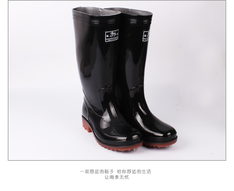 New style men's water shoes fashion high tube PVC flat flat jelly color men's rain shoes low heel rain shoes rain boots New style men's water shoes fashion high tube PVC flat flat jelly color men's rain shoes low heel rain shoes rain boots