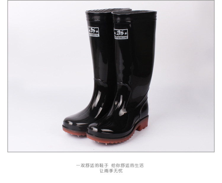 New style men's water shoes fashion high tube PVC flat flat jelly color men's rain shoes low heel rain shoes rain boots New style men's water shoes fashion high tube PVC flat flat jelly color men's rain shoes low heel rain shoes rain boots