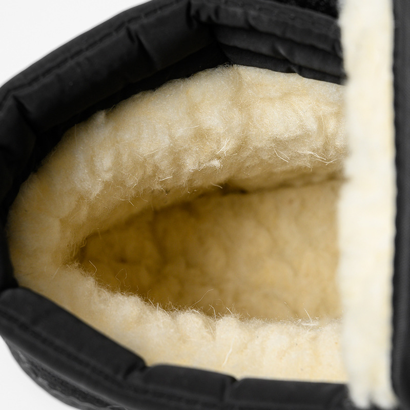 Wish Hot Snow Boots Women&#039;s Flat Heel Korean Style Big Cotton Shoes Winter Cotton plus Short Boots Women&#039;s Cotton Shoes plus Size Cross-Border