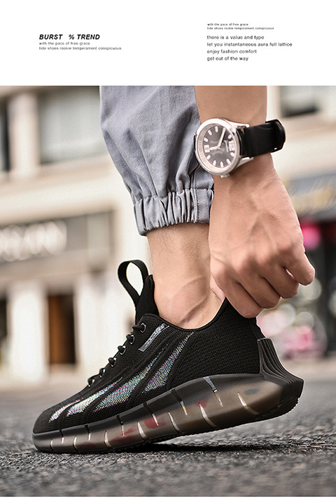 Autumn Flat Heel Low Top Front Lace-up White round Head Universal Women's Daily Lightning Solid Color Men's Shoes