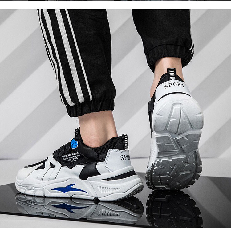 2020 Spring Korean Sports Shoes Trendy All-Match Men's Shoes Platform Running Shoes 2020 Spring Korean Sports Shoes Trendy All-Match Men's Shoes Platform Running Shoes