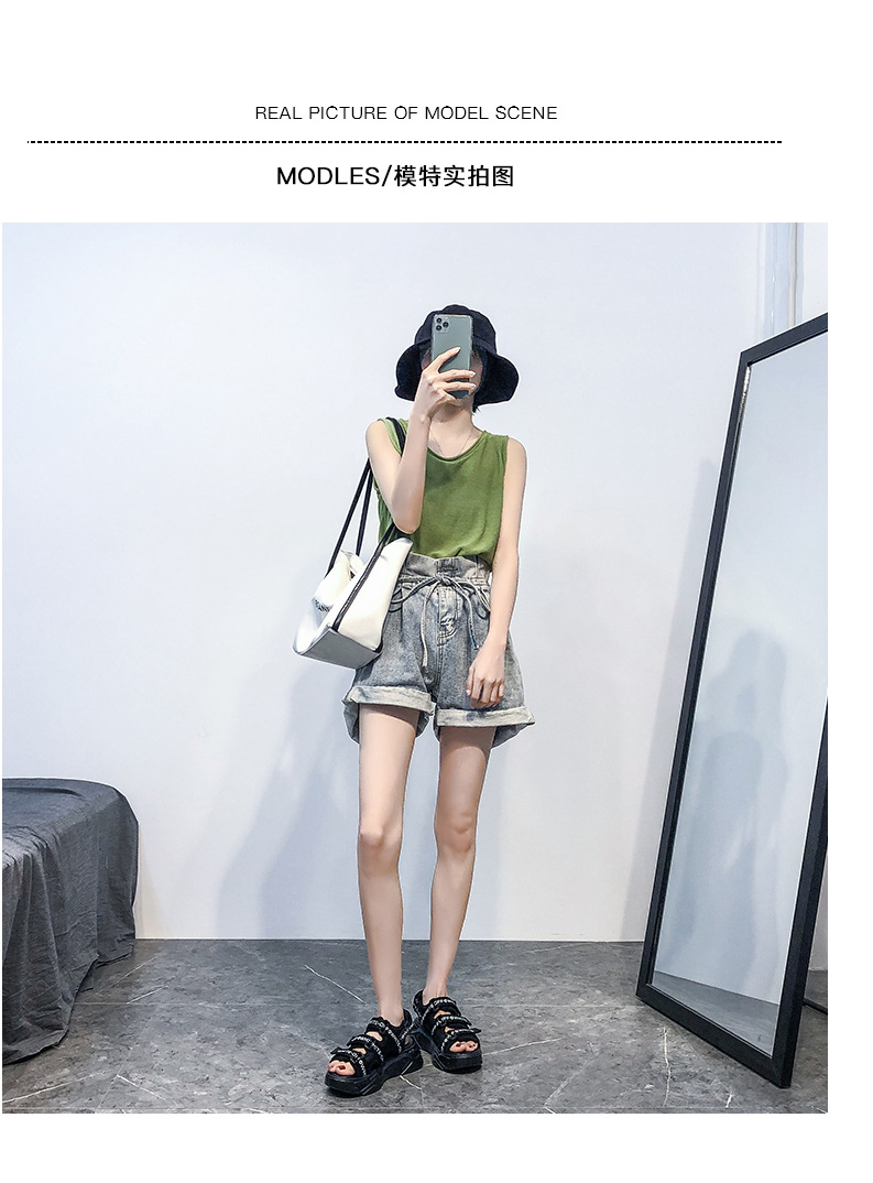 2020 Summer New Sandals Women's Korean-Style Platform Letter Fashion Casual Beach Shoes Women's Flat Heel Fairy Style Women's Shoes