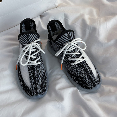 Luminous Little Daisy Flying Woven Coconut Shoes Female 2020 New Sports Shoes Female Starry Daddy Running Tide Shoes M05