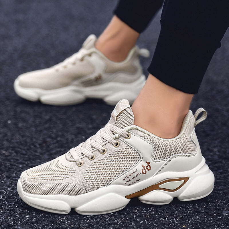 2020 New Men's Shoes Flying Woven Breathable Casual Running Shoes Men's Mesh Sports Shoes Comfortable Lace-up Trend 2020 New Men's Shoes Flying Woven Breathable Casual Running Shoes Men's Mesh Sports Shoes Comfortable Lace-up Trend