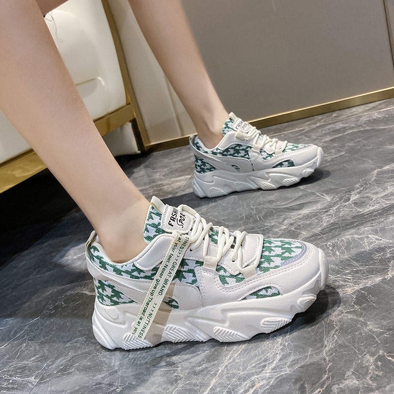 Dad Shoes Women&#039;s Online Influencer Fashion Autumn New Korean Style Casual Platform Running Sports Shoes Ins Fashion