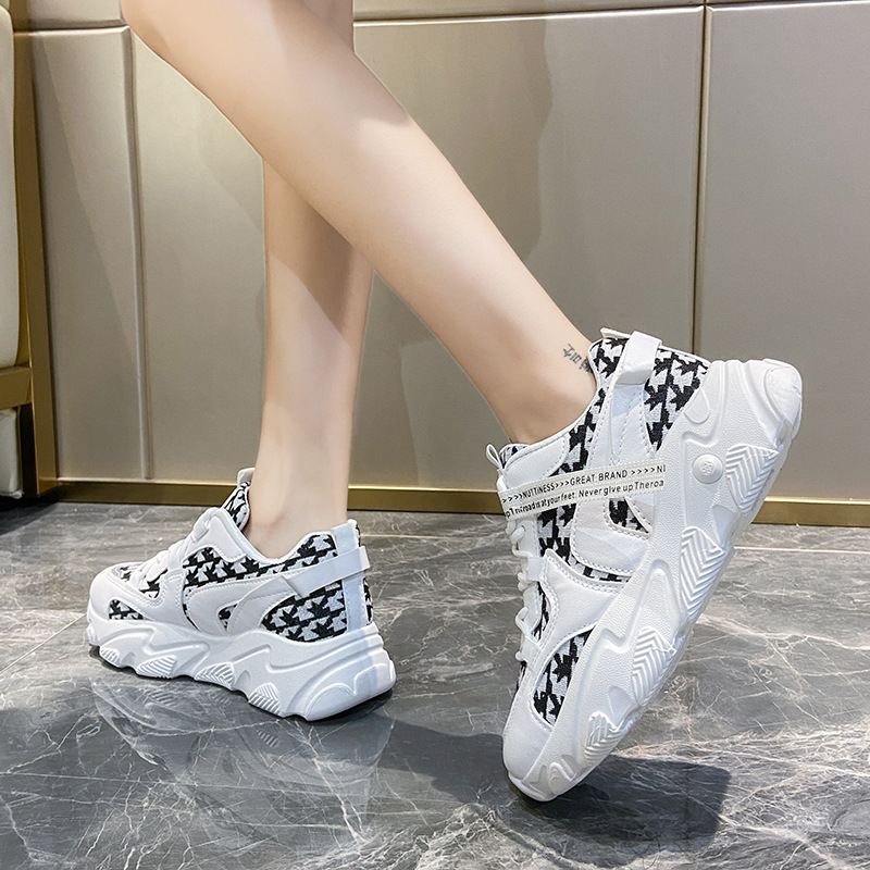 Dad Shoes Women&#039;s Online Influencer Fashion Autumn New Korean Style Casual Platform Running Sports Shoes Ins Fashion