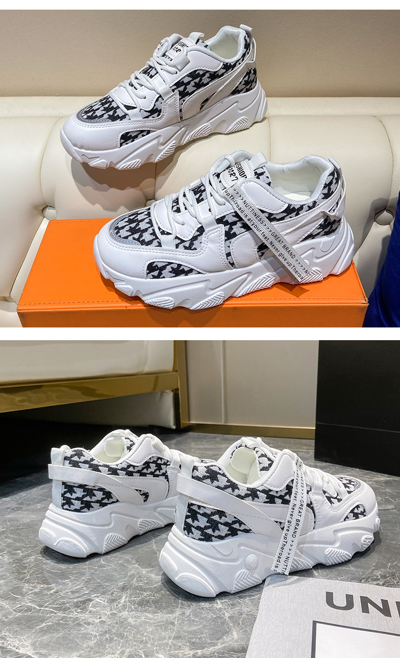 Dad Shoes Women's Online Influencer Fashion Autumn New Korean Style Casual Platform Running Sports Shoes Ins Fashion