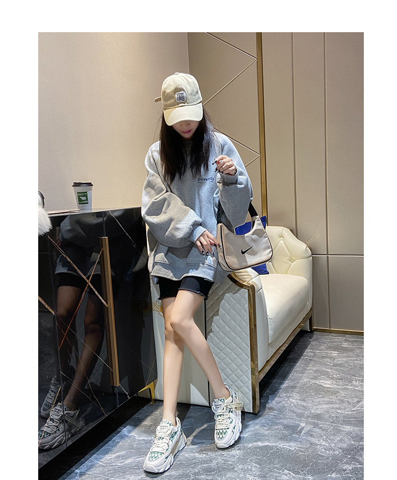 Dad Shoes Women's Online Influencer Fashion Autumn New Korean Style Casual Platform Running Sports Shoes Ins Fashion