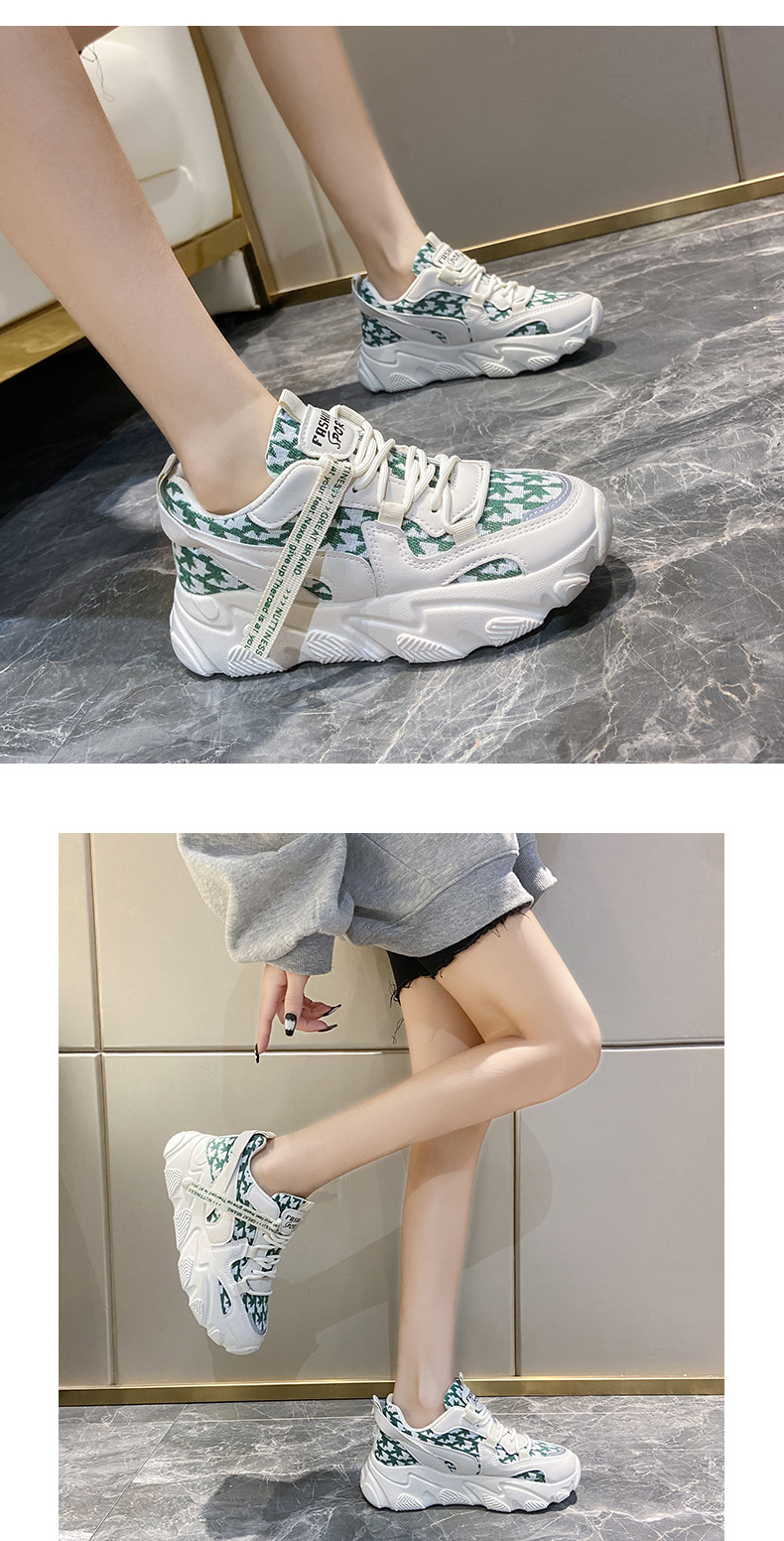 Dad Shoes Women's Online Influencer Fashion Autumn New Korean Style Casual Platform Running Sports Shoes Ins Fashion