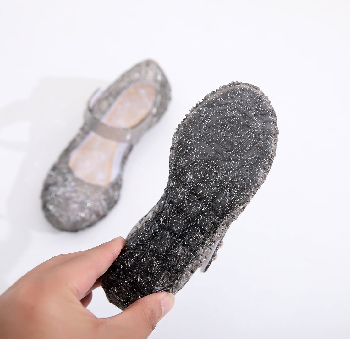 Spot Foreign Trade Children's Shoes Frozen 2 Princess Shoes Girls' High Heel Crystal Hollow Sandals Children's PVC Summer Spot Foreign Trade Children's Shoes Frozen 2 Princess Shoes Girls' High Heel Crystal Hollow Sandals Children's PVC Summer