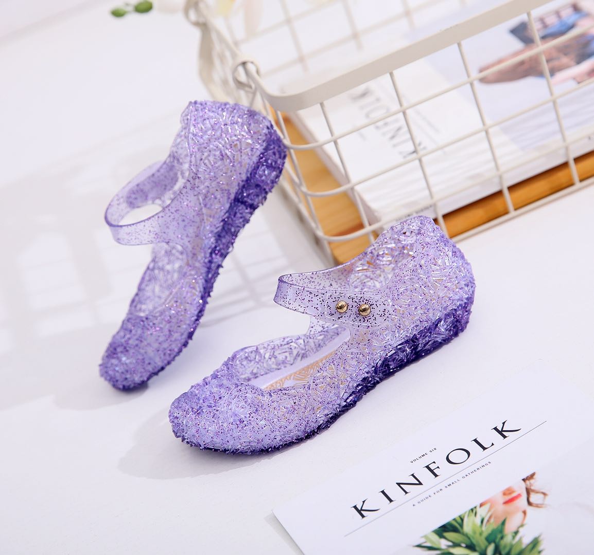 Spot Foreign Trade Children's Shoes Frozen 2 Princess Shoes Girls' High Heel Crystal Hollow Sandals Children's PVC Summer Spot Foreign Trade Children's Shoes Frozen 2 Princess Shoes Girls' High Heel Crystal Hollow Sandals Children's PVC Summer