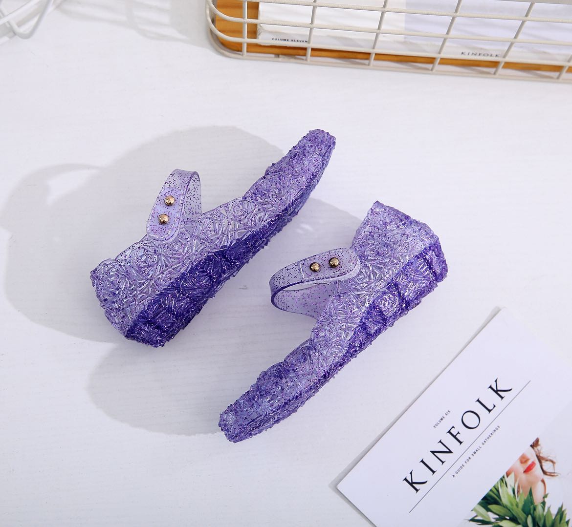 Spot Foreign Trade Children's Shoes Frozen 2 Princess Shoes Girls' High Heel Crystal Hollow Sandals Children's PVC Summer Spot Foreign Trade Children's Shoes Frozen 2 Princess Shoes Girls' High Heel Crystal Hollow Sandals Children's PVC Summer