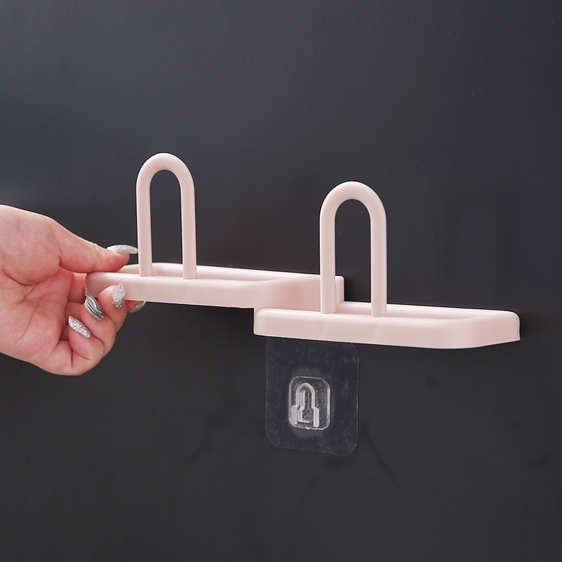 Creative Wall-Mounted Shoe Rack Foldable Bathroom Slipper Rack Creative Wall-Mounted Shoe Rack Foldable Bathroom Slipper Rack
