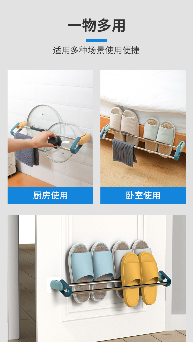 Bathroom Slipper Rack Wall Hanging Wall Toilet Shoe Storage Fantastic Bathroom Punch-Free Shoe Rack Storage Rack Bathroom Slipper Rack Wall Hanging Wall Toilet Shoe Storage Fantastic Bathroom Punch-Free Shoe Rack Storage Rack