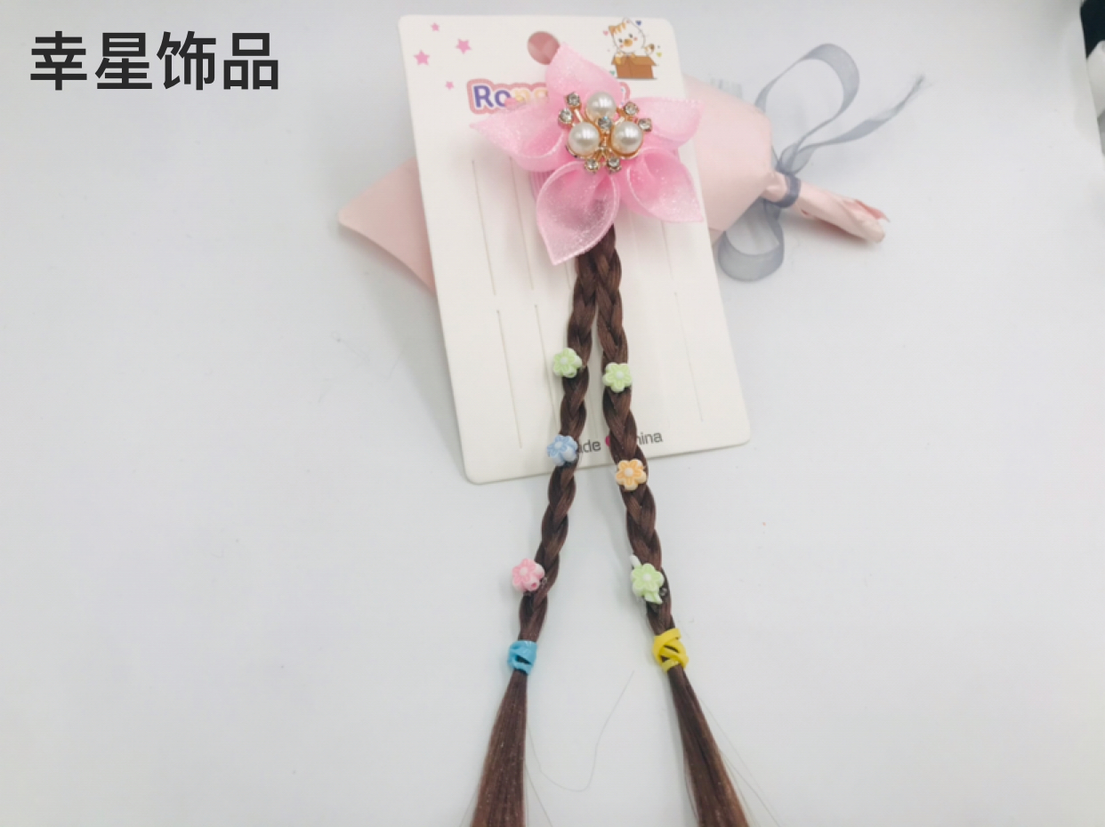 Braid Wig Press Clip Lace Flower Accessories Clip Hanfu Hair Clip Headdress Hair Accessories