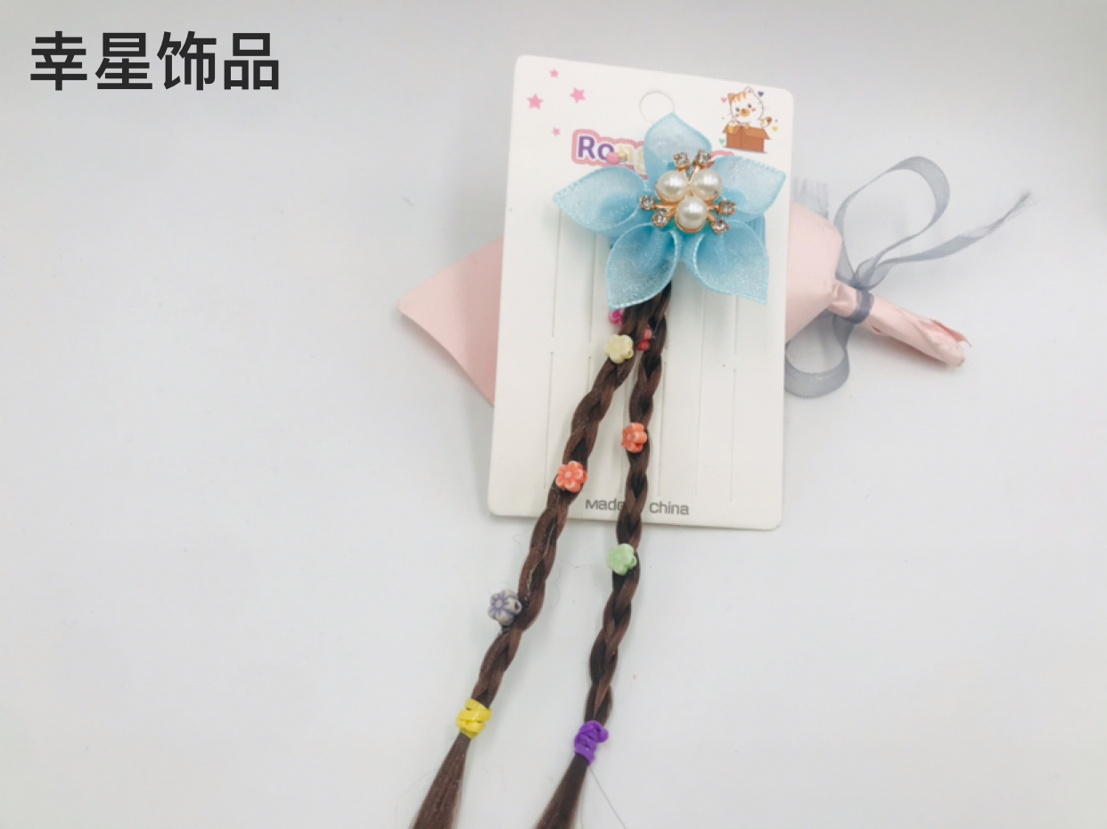 Braid Wig Press Clip Lace Flower Accessories Clip Hanfu Hair Clip Headdress Hair Accessories