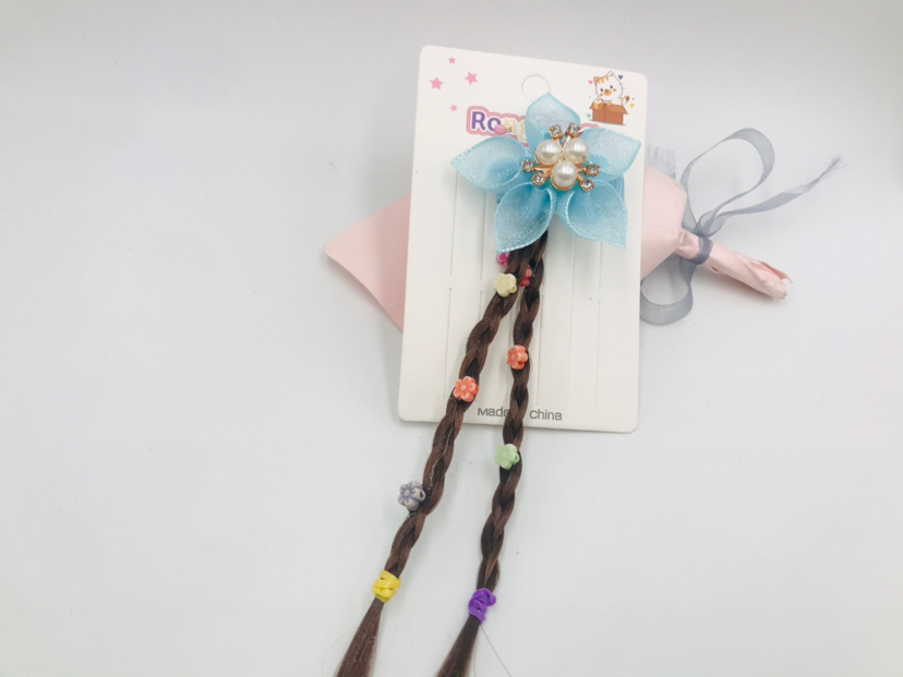 Braid Wig Press Clip Lace Flower Accessories Clip Hanfu Hair Clip Headdress Hair Accessories