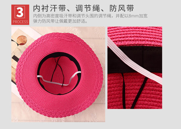 Children's Hat Summer Flower Lace Straw Hat Baby Girl 2019 Sun Protection Summer Hat Beach Vacation Sun Hat Wholesale