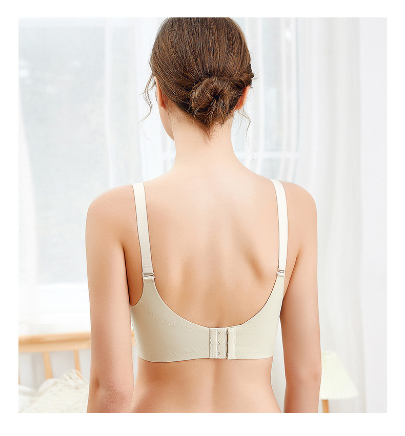 Sexy Pure Desire Underwear Women's Big Chest Small without Steel Ring Push up Bras Breast Holding French Lace Bra Ultra-Thin Sexy Pure Desire Underwear Women's Big Chest Small without Steel Ring Push up Bras Breast Holding French Lace Bra Ultra-Thin