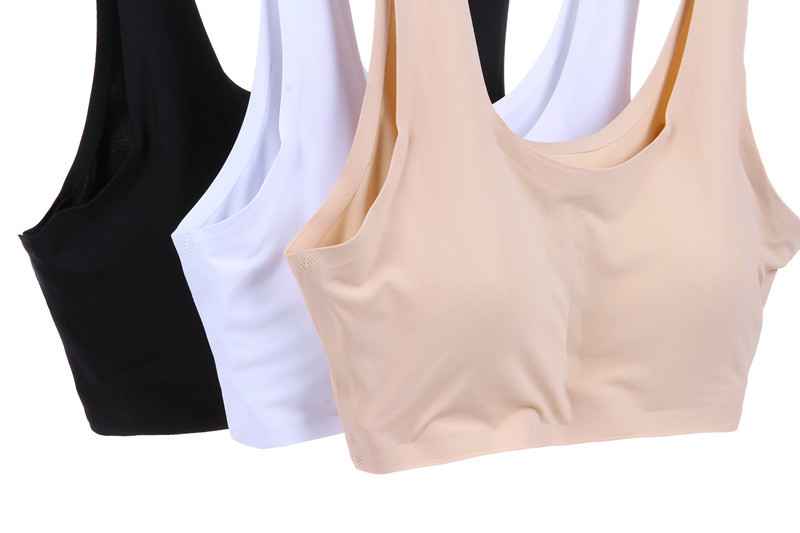 Viscose Fiber Sports Brassiere Solid Seamless Viscose Fiber Yoga Bra Rimless Sports Seamless Bras Viscose Fiber Sports Brassiere Solid Seamless Viscose Fiber Yoga Bra Rimless Sports Seamless Bras
