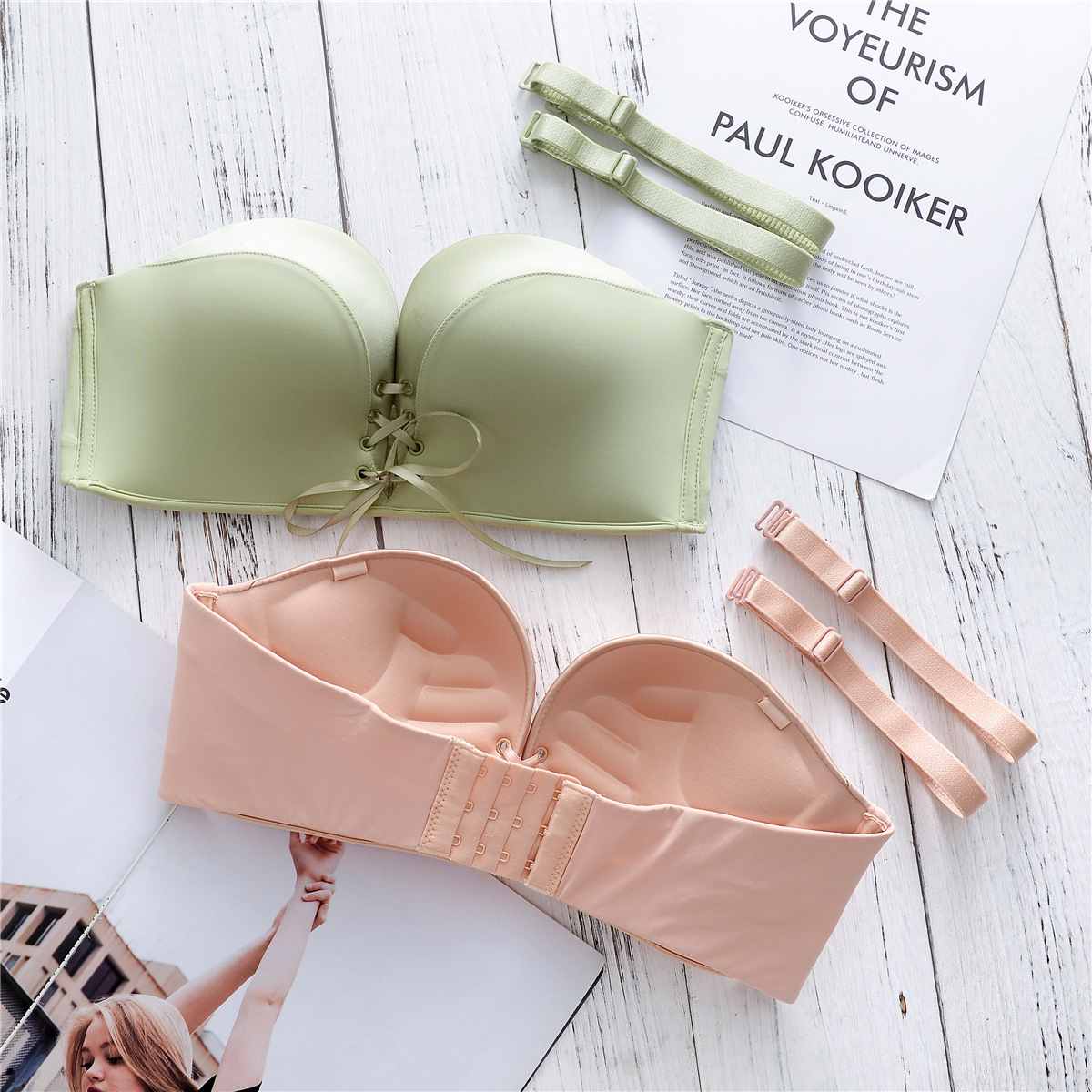 New Glossy Drawstring Wireless Push up Bras Small Chest Seamless Adjusting Girl Lingerie Set Bra Non-Slip New Glossy Drawstring Wireless Push up Bras Small Chest Seamless Adjusting Girl Lingerie Set Bra Non-Slip