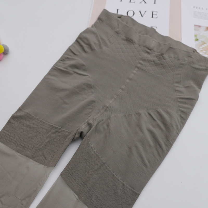 Female Stocking Pantyhose Thin Summer Large Size Casually Cut Silk Stockings plus-Sized Anti-Exposure Safety Pants