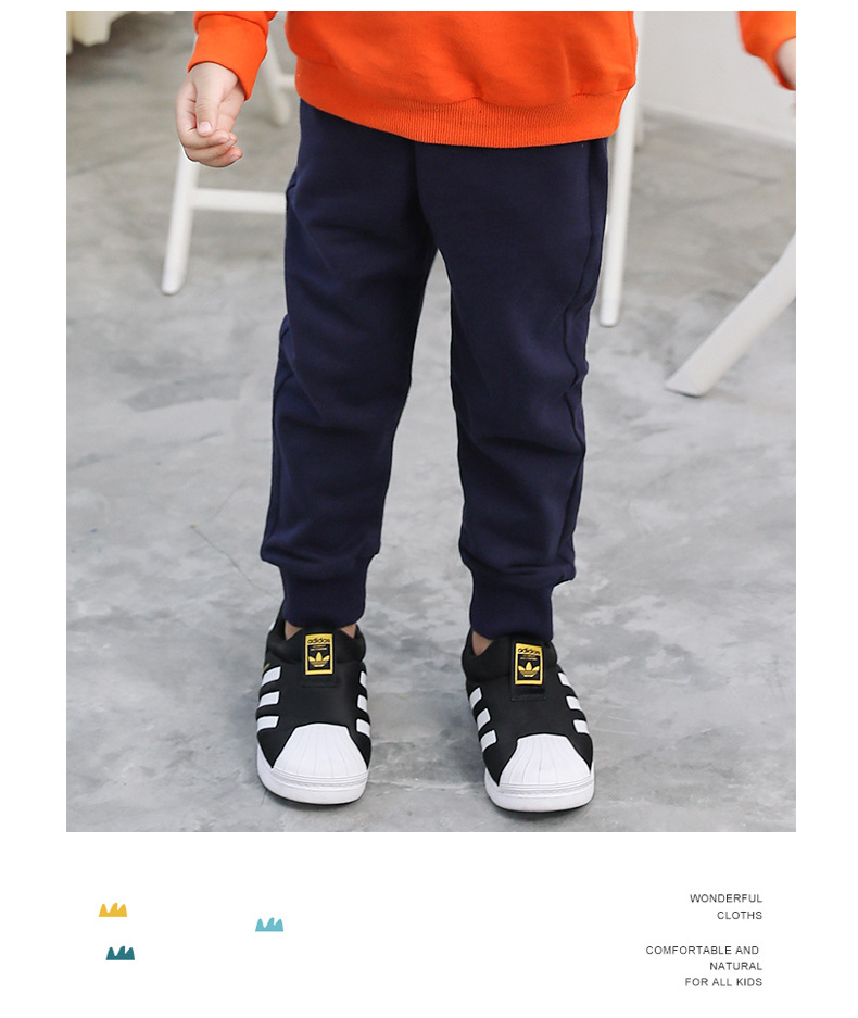 Autumn New Children's Pants Pure Cotton Ankle Banded Korean Style Neutral Baby Casual Pants Fashion Children's Pants Autumn New Children's Pants Pure Cotton Ankle Banded Korean Style Neutral Baby Casual Pants Fashion Children's Pants