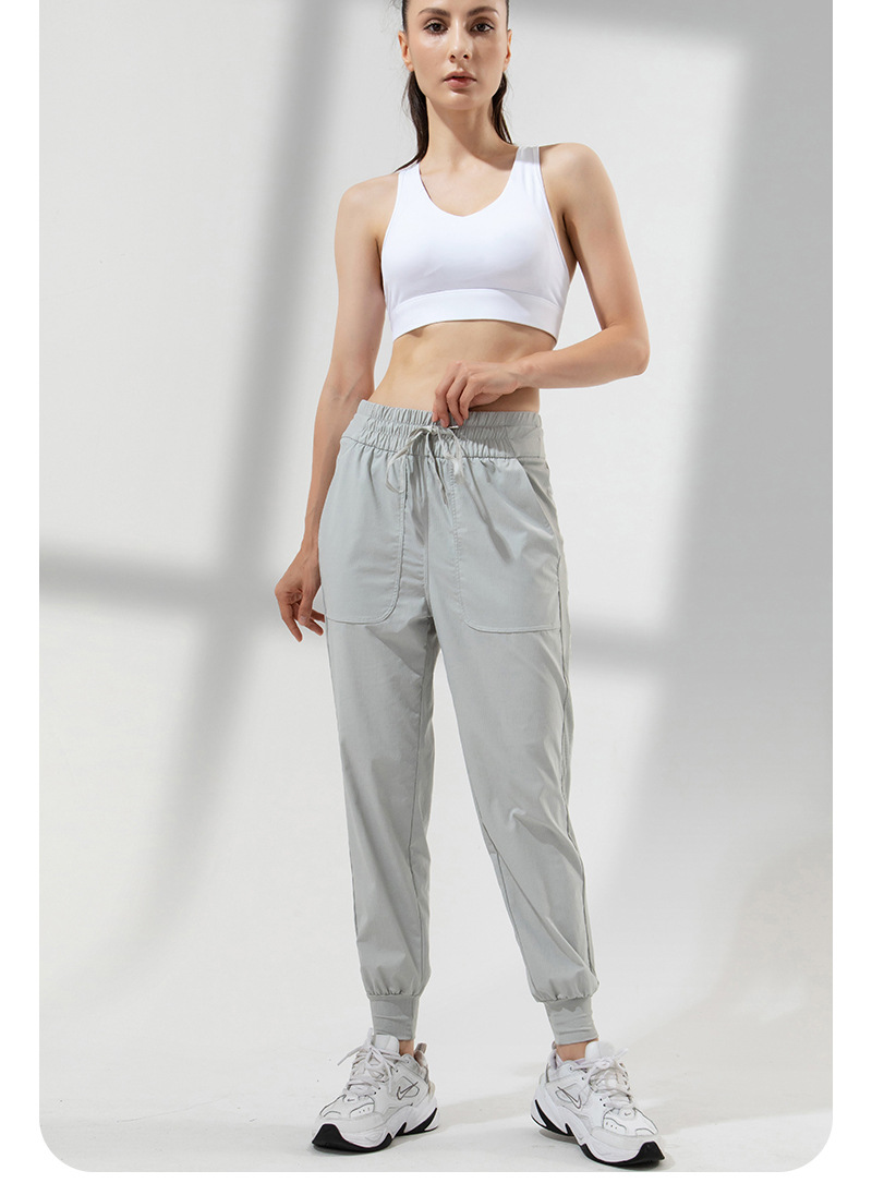 2022 New Sports Casual Pants Women Drawstring Loose Ankle-Tied Running Fitness Breathable Trousers Pocket Yoga Pants 2022 New Sports Casual Pants Women Drawstring Loose Ankle-Tied Running Fitness Breathable Trousers Pocket Yoga Pants