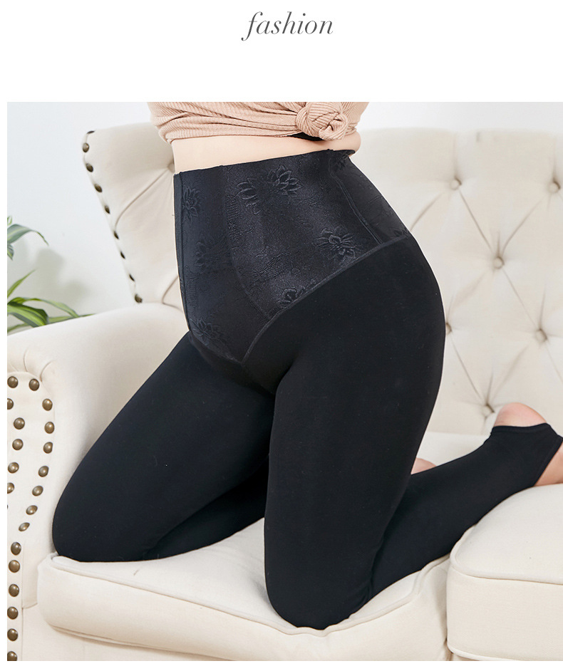 Plus-Sized plus Size Cotton Leggings Women's High Waist Belly Contracting Fat Mm200 kg plus Velvet Stress Stovepipe Outerwear Warm Pants Plus-Sized plus Size Cotton Leggings Women's High Waist Belly Contracting Fat Mm200 kg plus Velvet Stress Stovepipe Outerwear Warm Pants