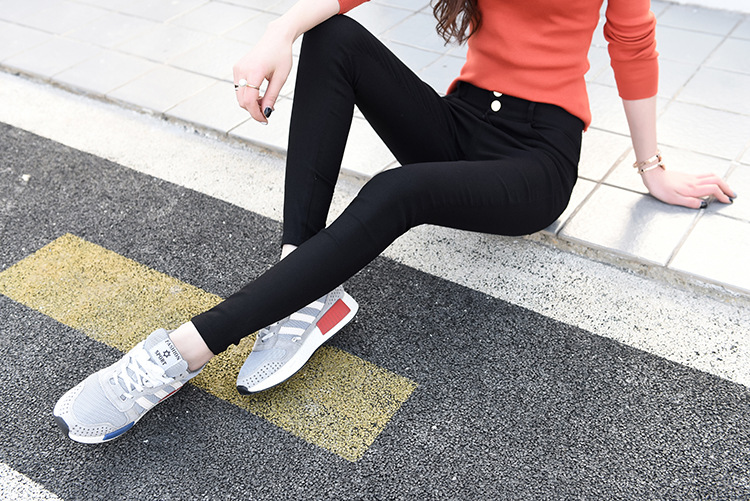 2021 Spring/Summer New Women's Pants Black Leggings Women's Outer Wear Slim Stretch Tappered Pencil Pants plus Size Women's Trousers 2021 Spring/Summer New Women's Pants Black Leggings Women's Outer Wear Slim Stretch Tappered Pencil Pants plus Size Women's Trousers