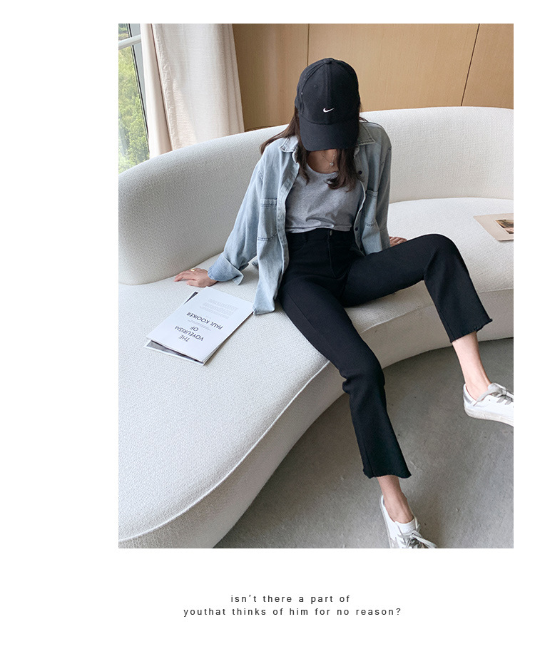 High Waist Leggings Women's Outer Wear Autumn and Winter Kitten Magic Pants Slimming Versatile Small Black Trousers plus Size Tight Pencil Pants