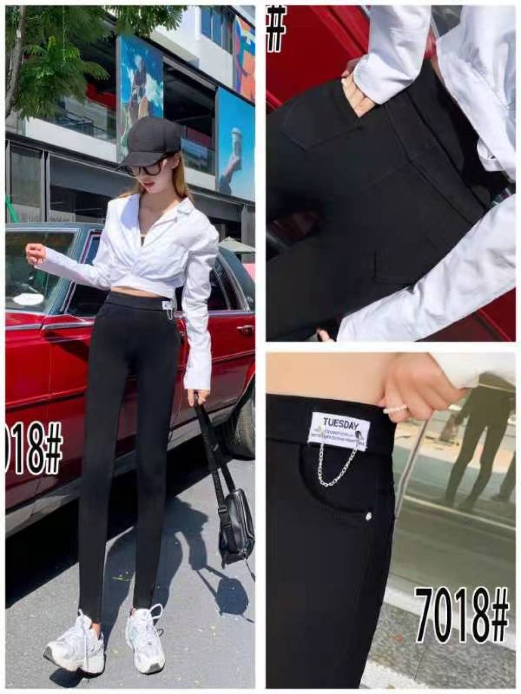 2021 Spring and Autumn New Women's Pants Black Leggings Women's Outer Wear Slim Stretch Tappered Pencil Pants plus Size Women's Trousers 2021 Spring and Autumn New Women's Pants Black Leggings Women's Outer Wear Slim Stretch Tappered Pencil Pants plus Size Women's Trousers