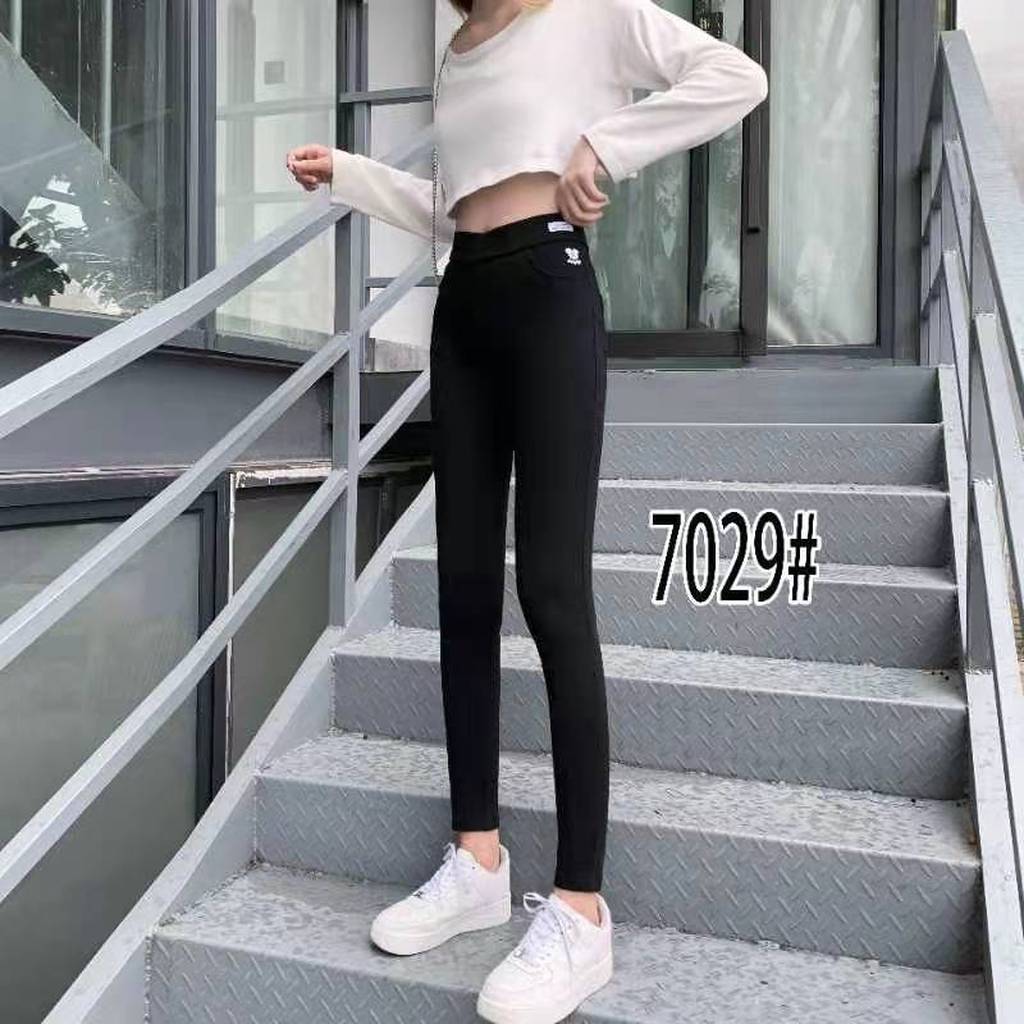 2021 Spring and Autumn New Women's Pants Black Leggings Women's Outer Wear Slim Stretch Tappered Pencil Pants plus Size Women's Trousers 2021 Spring and Autumn New Women's Pants Black Leggings Women's Outer Wear Slim Stretch Tappered Pencil Pants plus Size Women's Trousers
