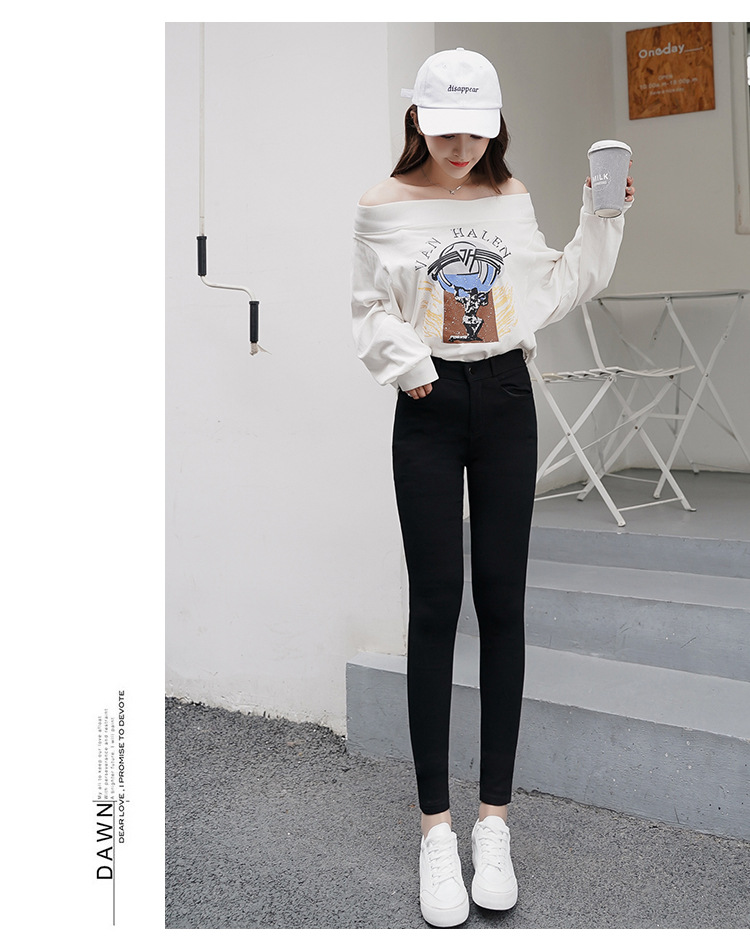 Magical Leggings Women's Pants Outer Wear plus-Sized plus Size Spring and Autumn New Black Trousers Tappered Pencil Pants Magical Leggings Women's Pants Outer Wear plus-Sized plus Size Spring and Autumn New Black Trousers Tappered Pencil Pants