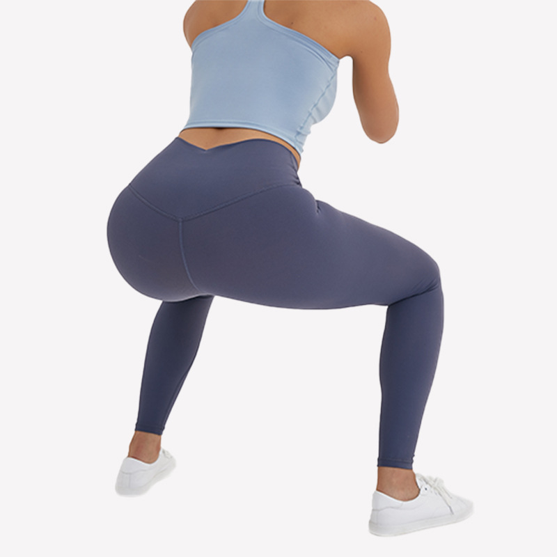 2020 New Yoga Ninth Pants Moisture Wicking Running Fitness Yoga Pants High Waist Slimming Hip Raise Skinny Pants