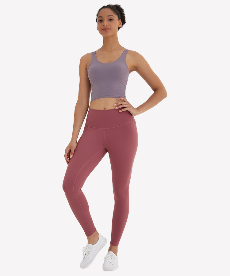 2020 New Yoga Ninth Pants Moisture Wicking Running Fitness Yoga Pants High Waist Slimming Hip Raise Skinny Pants