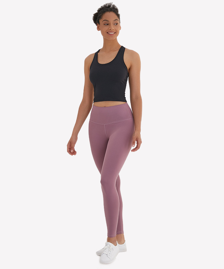2020 New Yoga Ninth Pants Moisture Wicking Running Fitness Yoga Pants High Waist Slimming Hip Raise Skinny Pants