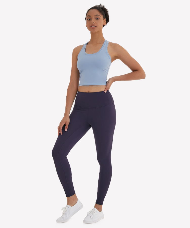 2020 New Yoga Ninth Pants Moisture Wicking Running Fitness Yoga Pants High Waist Slimming Hip Raise Skinny Pants