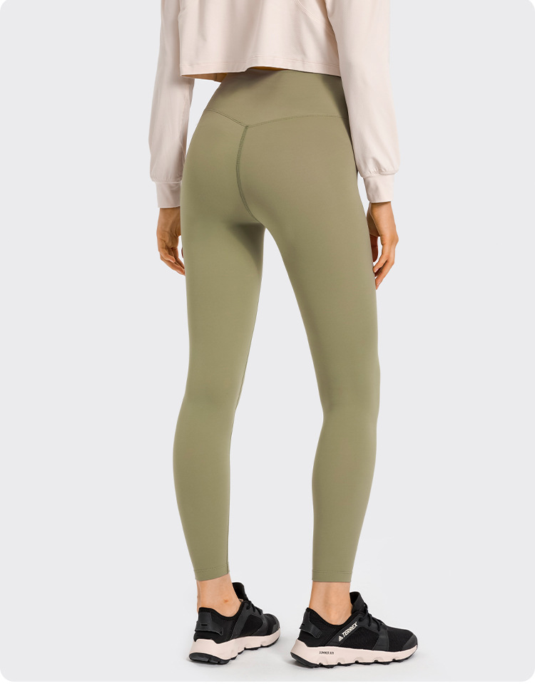 2020 Autumn New Product Nude Feel Yoga Pants Women's No Embarrassment Line High Waist Hip Lift Stretch Fitness Sports Ninth Pants